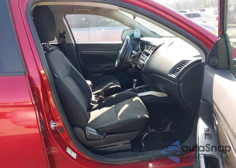 2013 Mitsubishi Outlander Sport Es z USA, uszkodzony, nr VIN 4A4AP3AU0DE011620